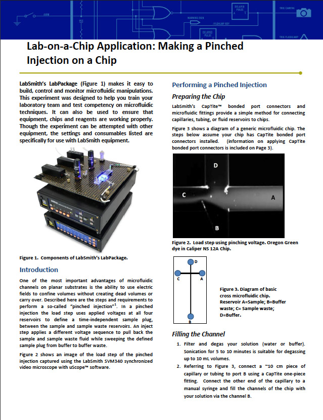 LabSmith Pinched Injection Application Note
